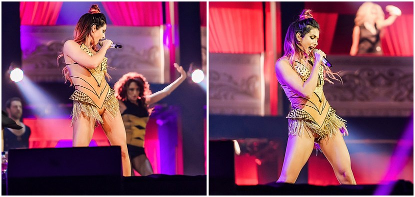 Ani Lorak in the gym