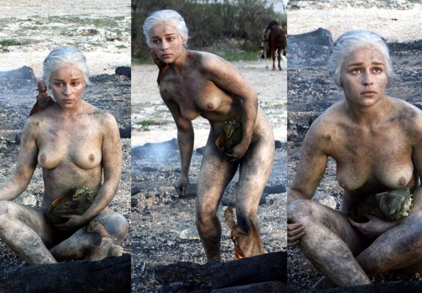 Actress Emilia Clark Naked