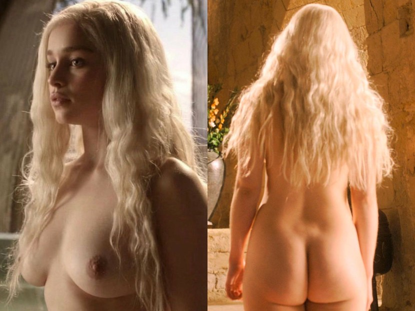 Emilia Clark is naked