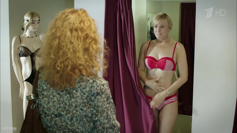 Maria Kulikova in the Parfymersha swimsuit