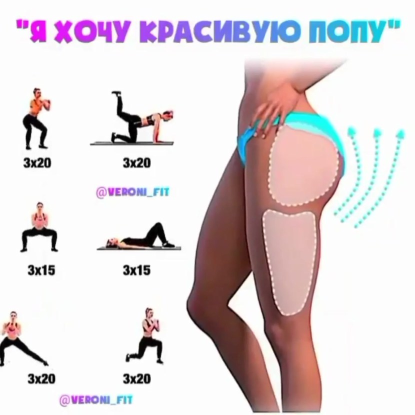 Training for rounding buttocks