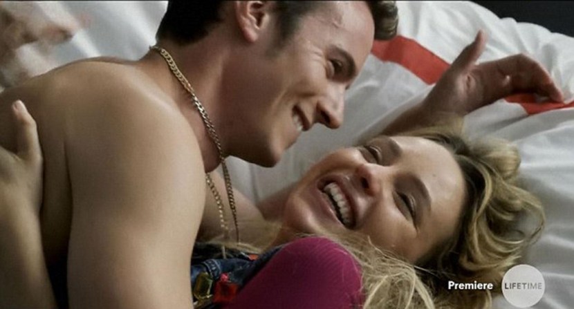 Vinyl records with an erotic cover