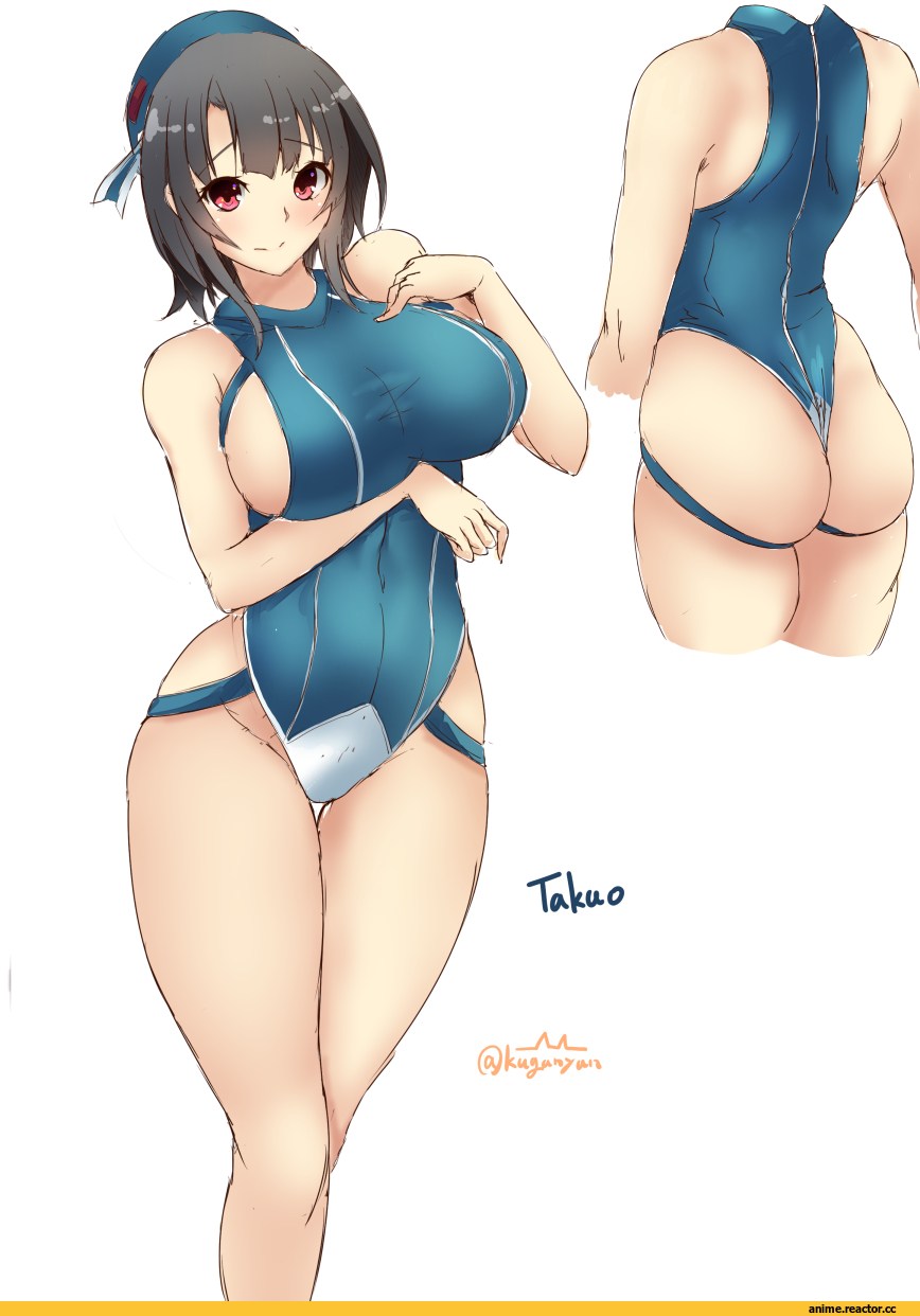 Anime Girls Big Tits Bikini - Anime Huge Breasts Swimsuit | Sex Pictures Pass