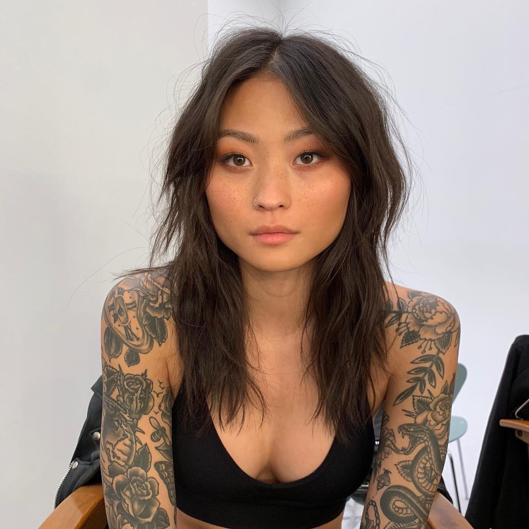 Asian Tattoo Black - Blonde Asian Women with Tattooos (77 photos) - porn ddeva