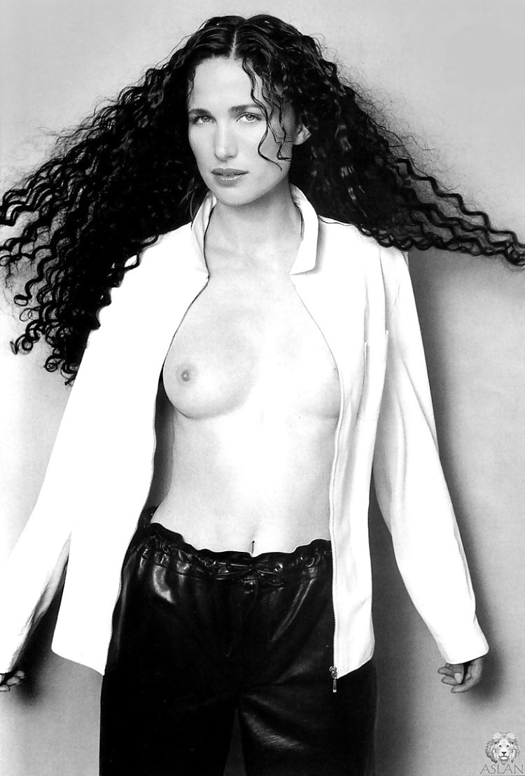 Andy MacDowell pornography