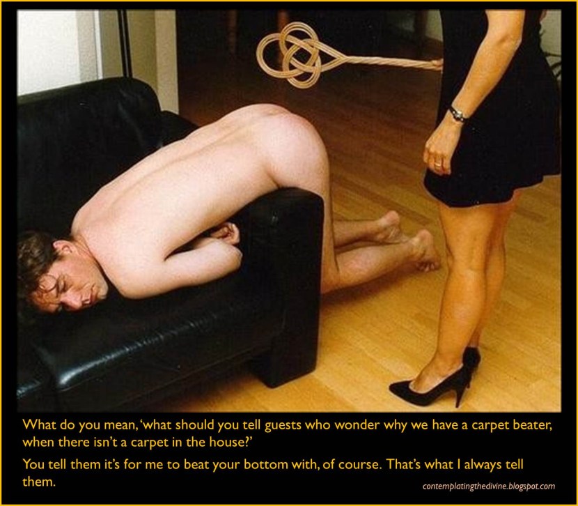 Naked Russian woman on the carpet