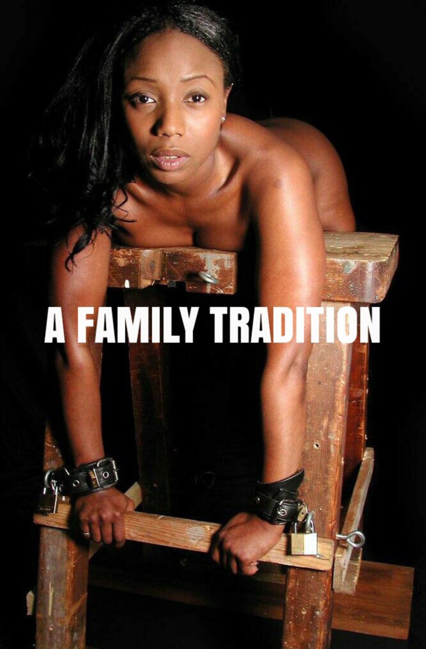 The girl is a black woman slave