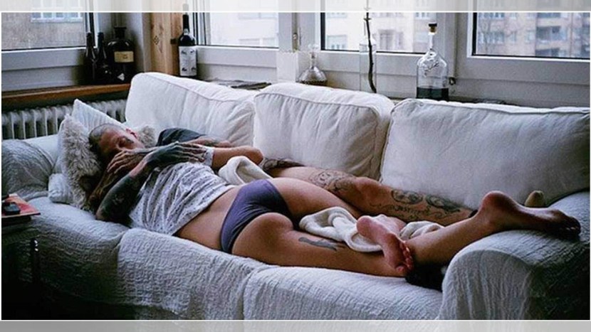 Wives in the apartment are sleeping