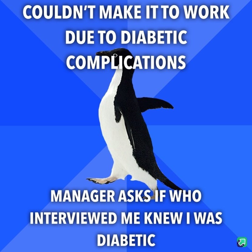 Penguin complains