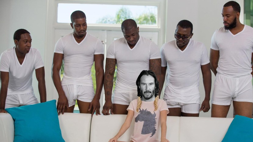 Piper Perry and 5 blacks