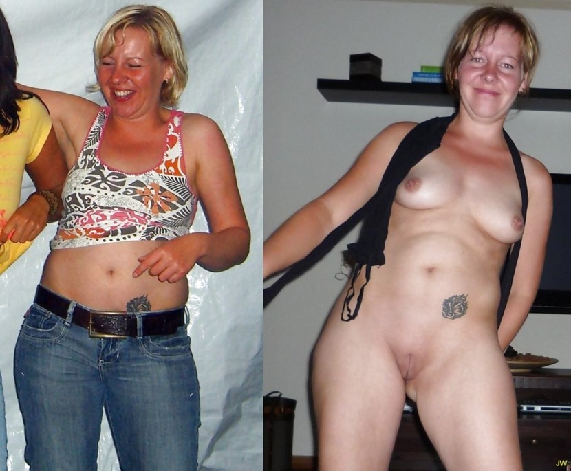 Women dressed and stripped private