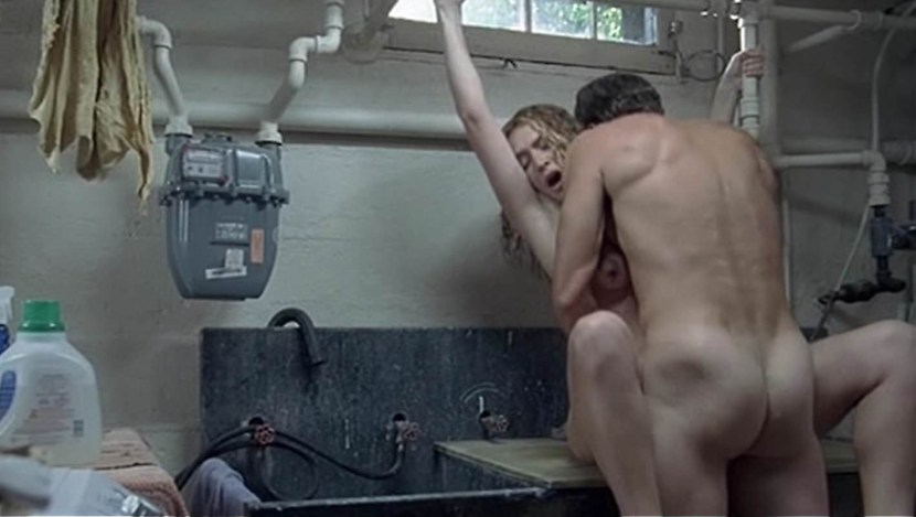 Naked Kate Winslet in the movie Reader