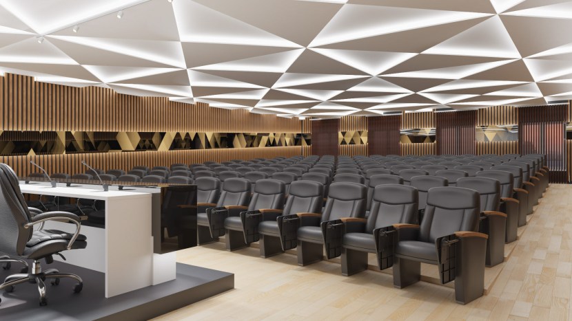 Smileys on a chair in the visual room PR Pandemia