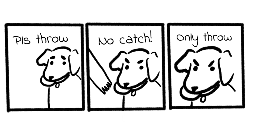 MEM comic book dog ball