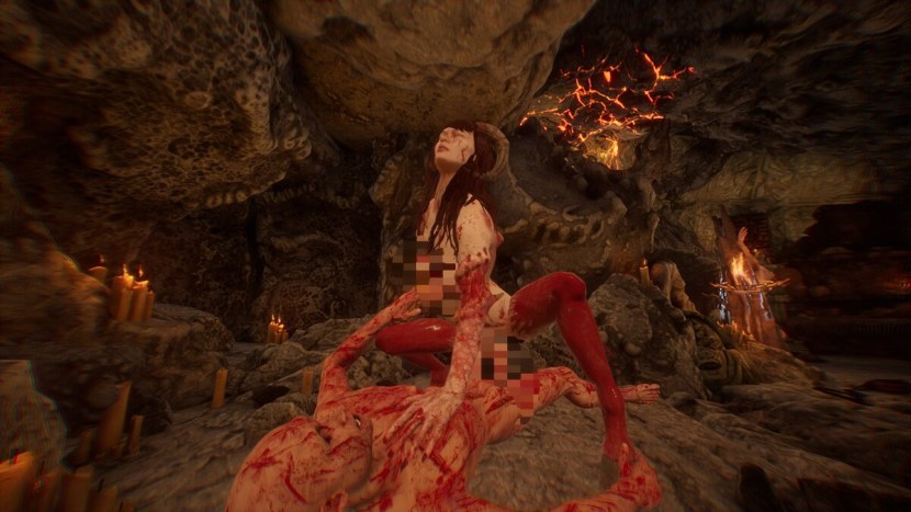 Game about succubus girl