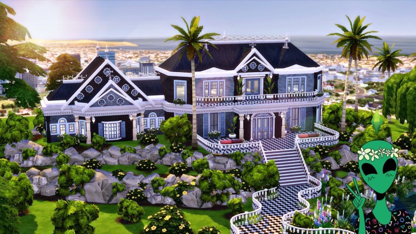 Sims 4 mansion 64x64