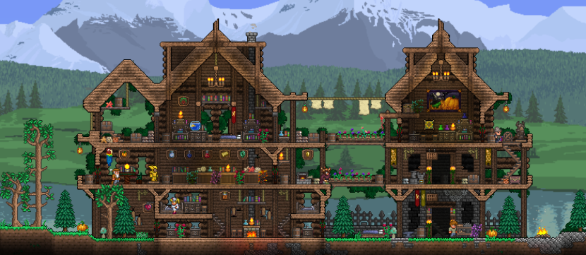 Forest House Terrariya