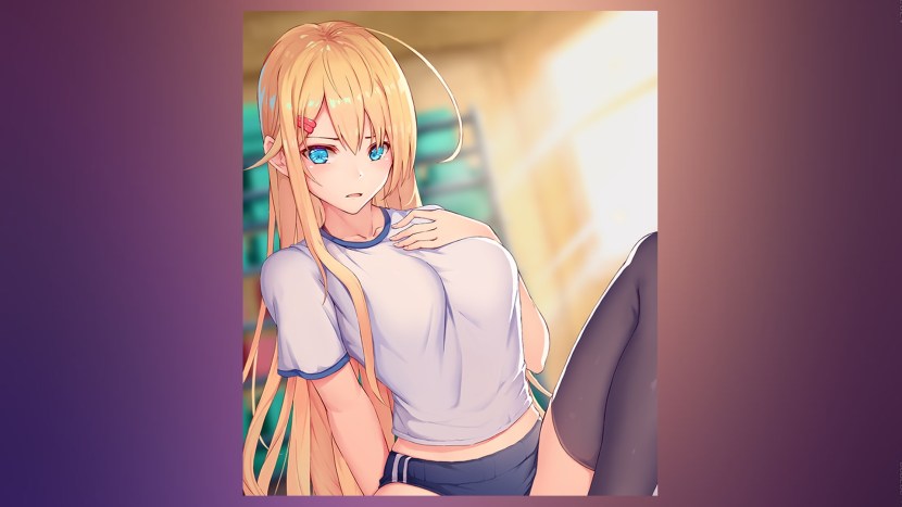 Wallpaper on the hentai lock screen