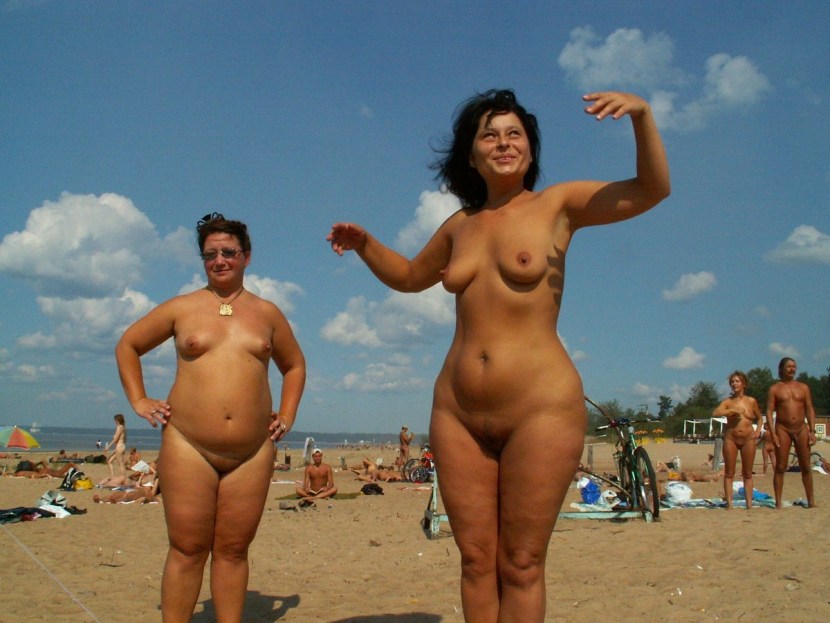 Elderly Russian nudists