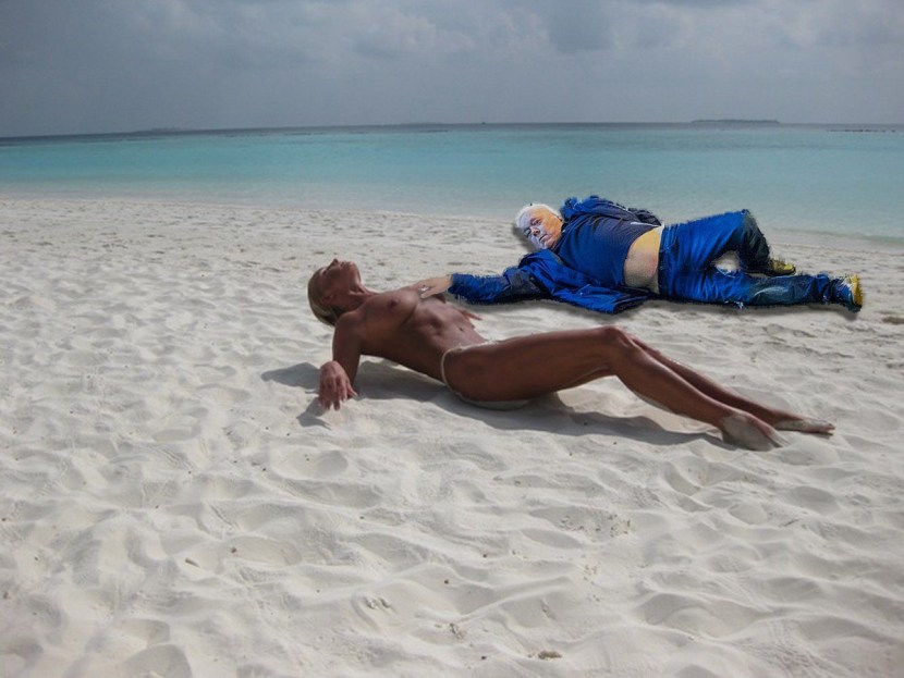 Masturbation close -up