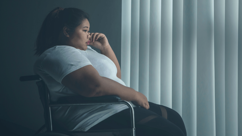 Thick and thin silhouette