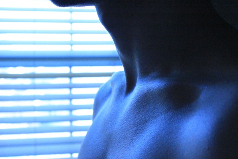 Aesthetics of a blue guy