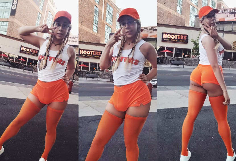 Ladies with large buttocks