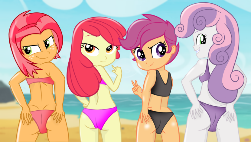 Apple Bloom and Skutala R34