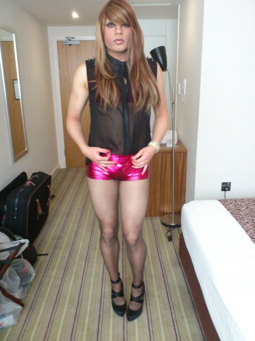 Beautiful ladder in a skirt