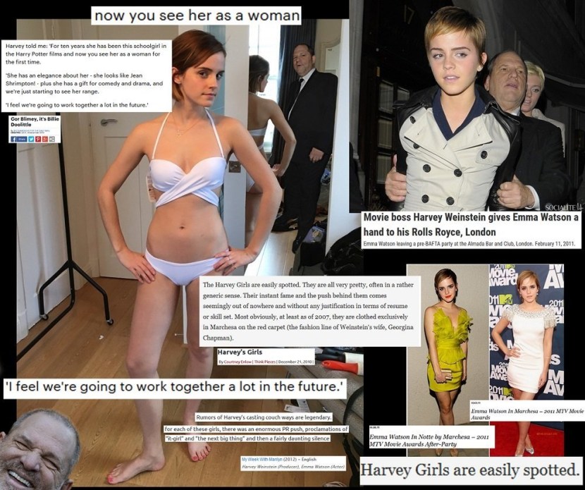 Harvey Weinstein and Emma Watson
