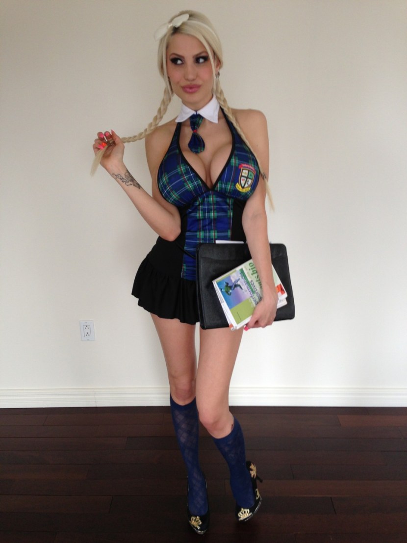 MTF transgender in the dress