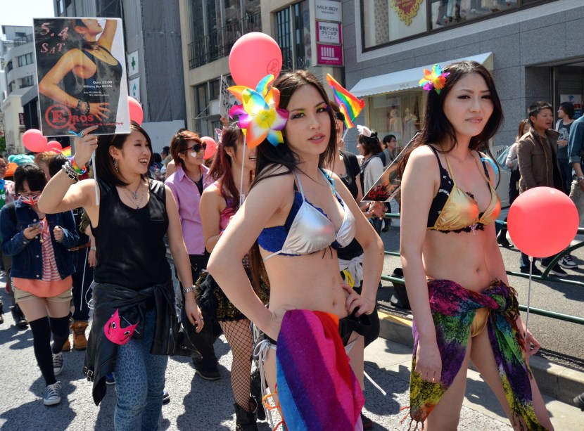 LGBT parade in Japan