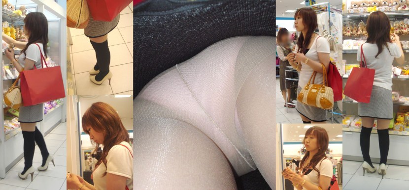 Under the skirt of Japanese stores