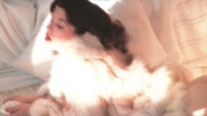 Beautiful mature in a fur coat