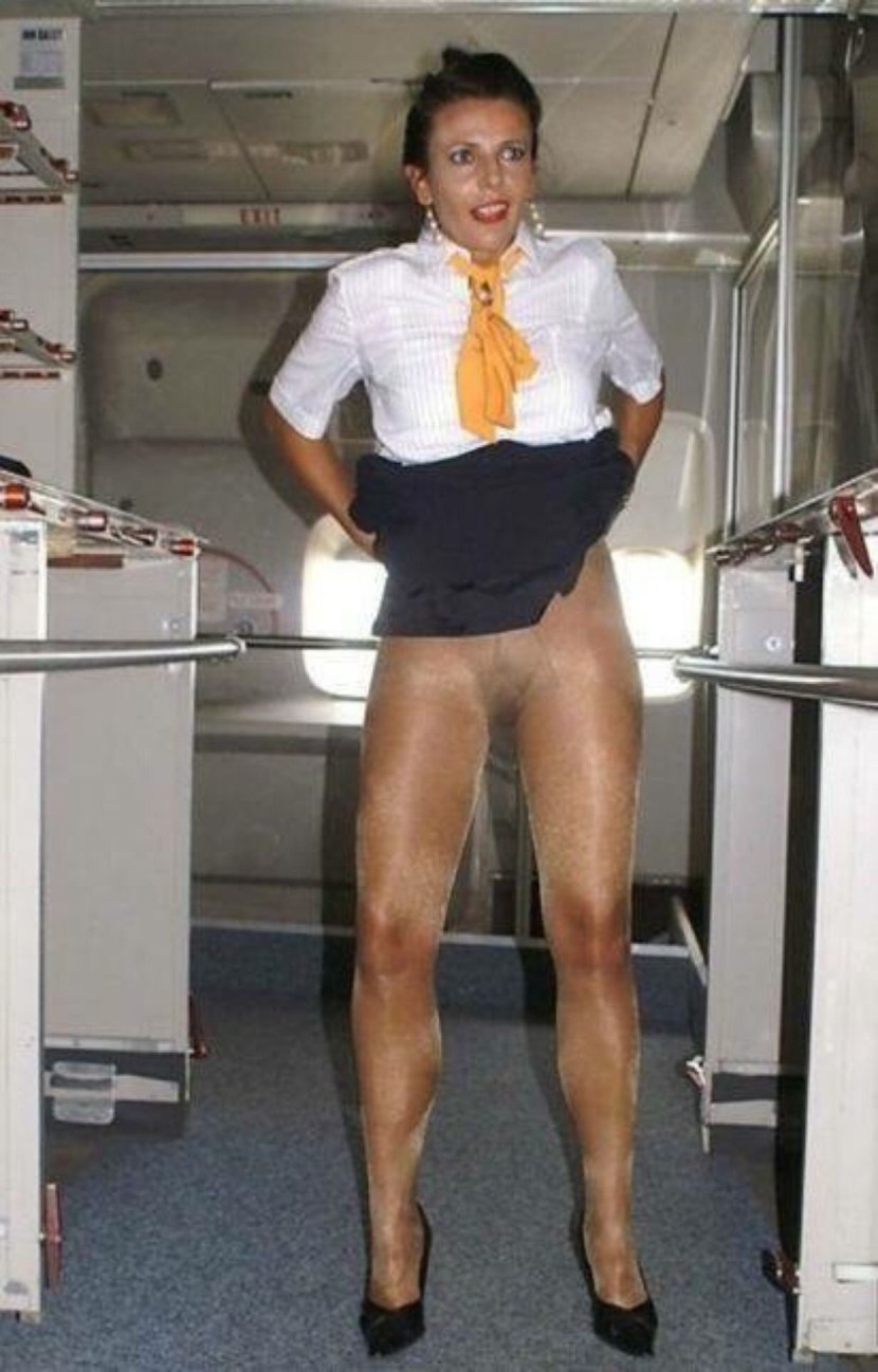 Riley Style Naked Stewardess