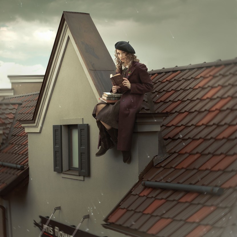 Boy on the roof
