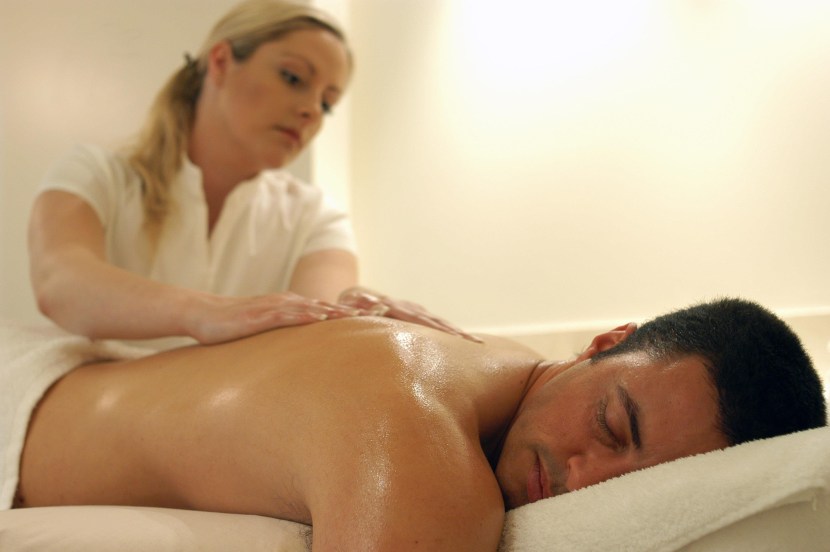 Sexy Tselivets in massage