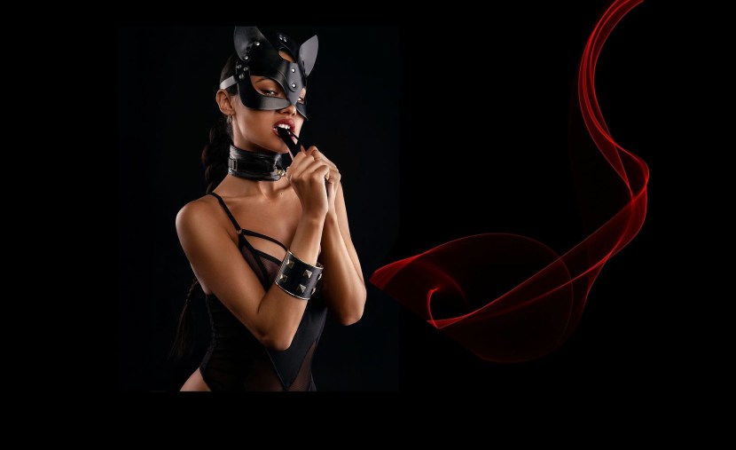 Back massage dark background