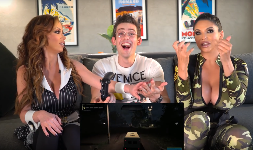 Male fantasies in bed