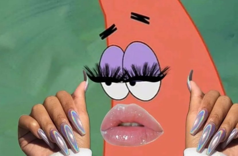 Patrick with lips