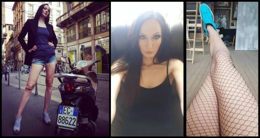 Ekaterina Lisina The longest legs in the world