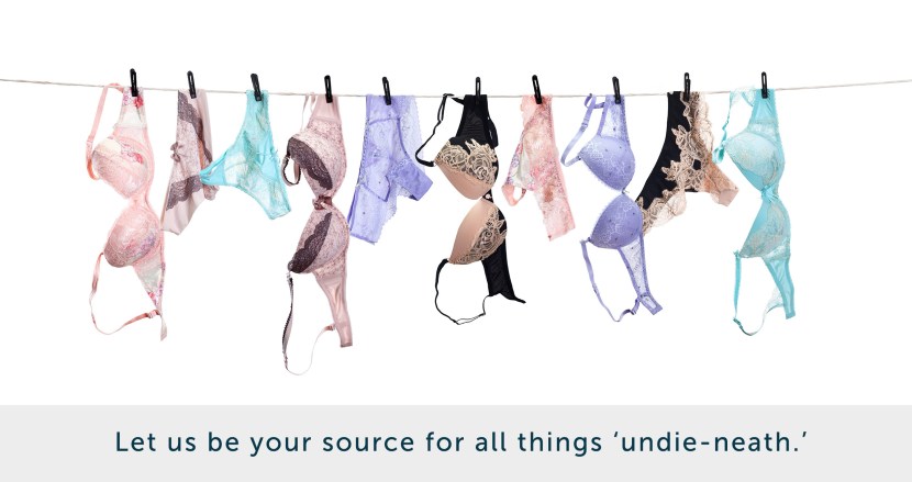 Lingerie in the kitchen hangs