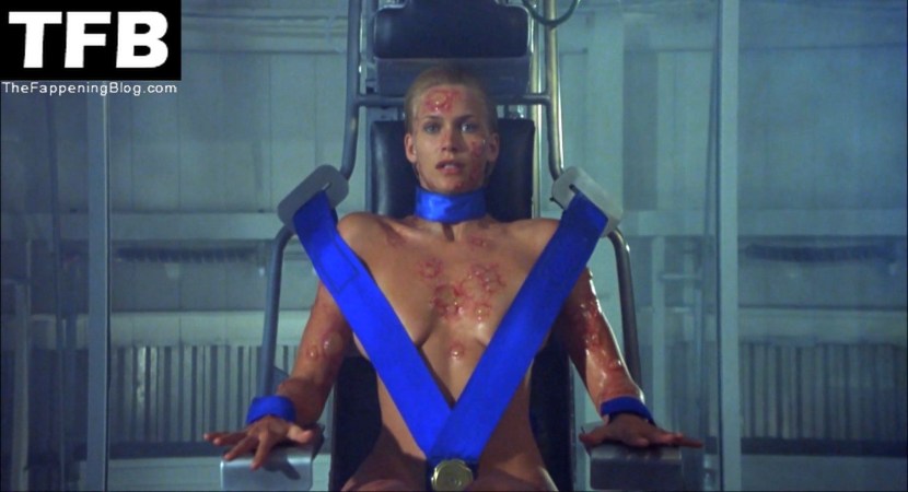 Naked Natasha Hensstidge in the film individual