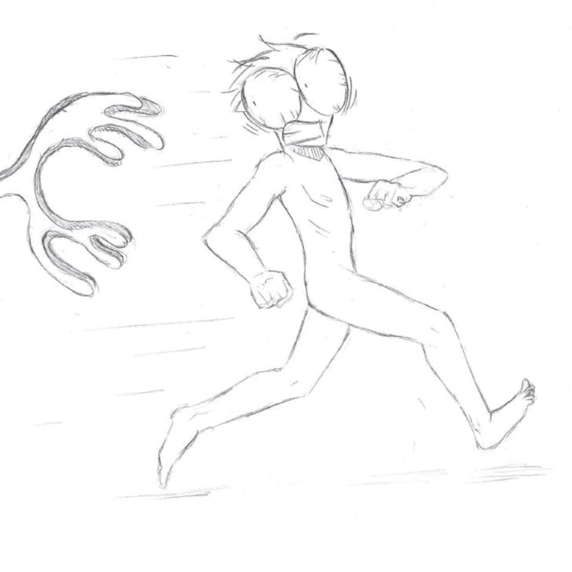 A lot of naked female asses