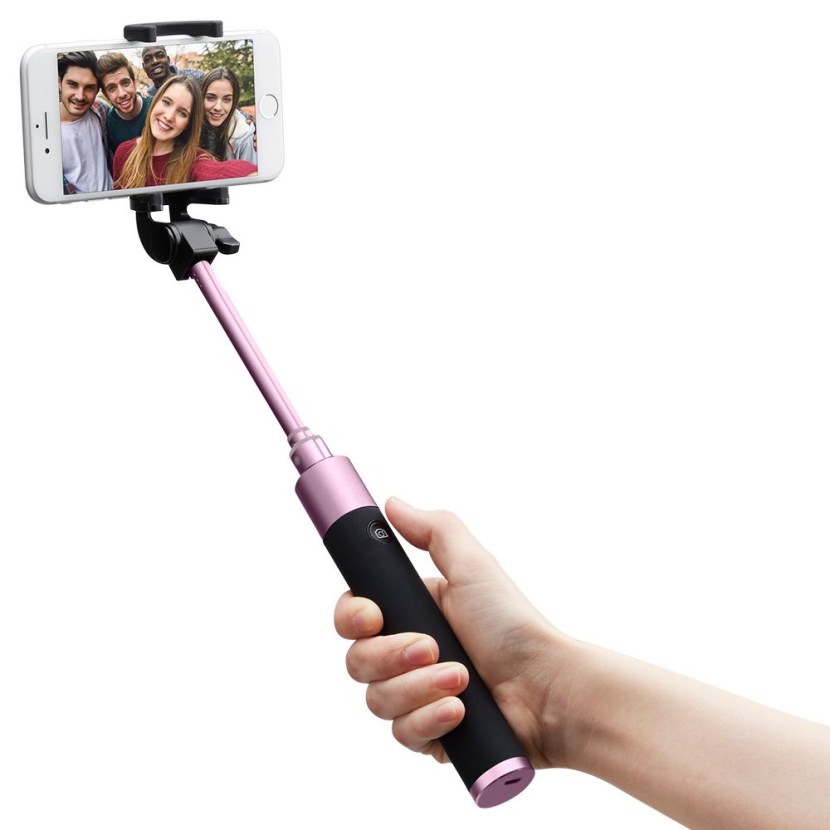 Clipart Smartphone on Selfie sticks