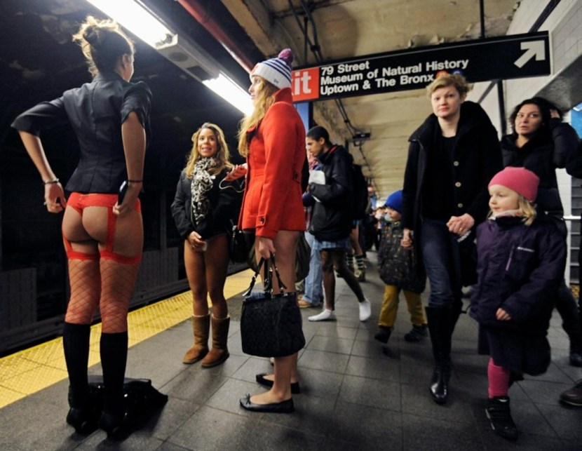 International promotion No Pants Subway Ride