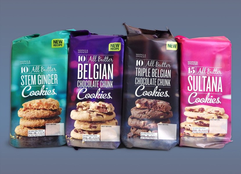 American cookies cooking packaging design