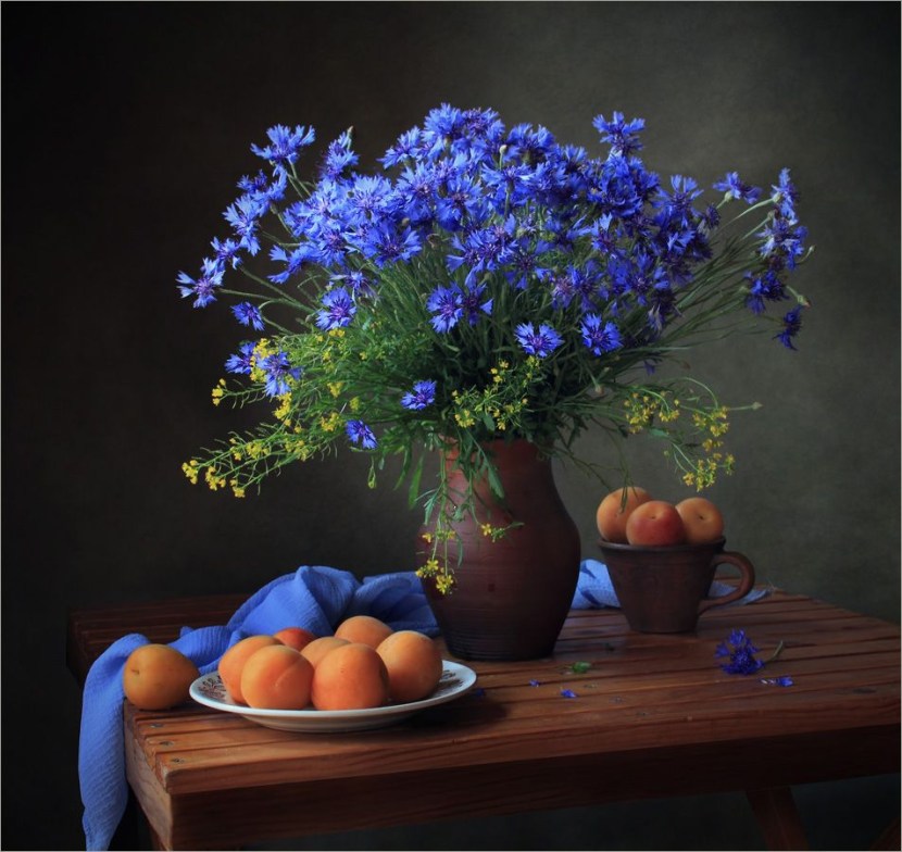 Sergey Kolos with his wife Julia Skorokhod