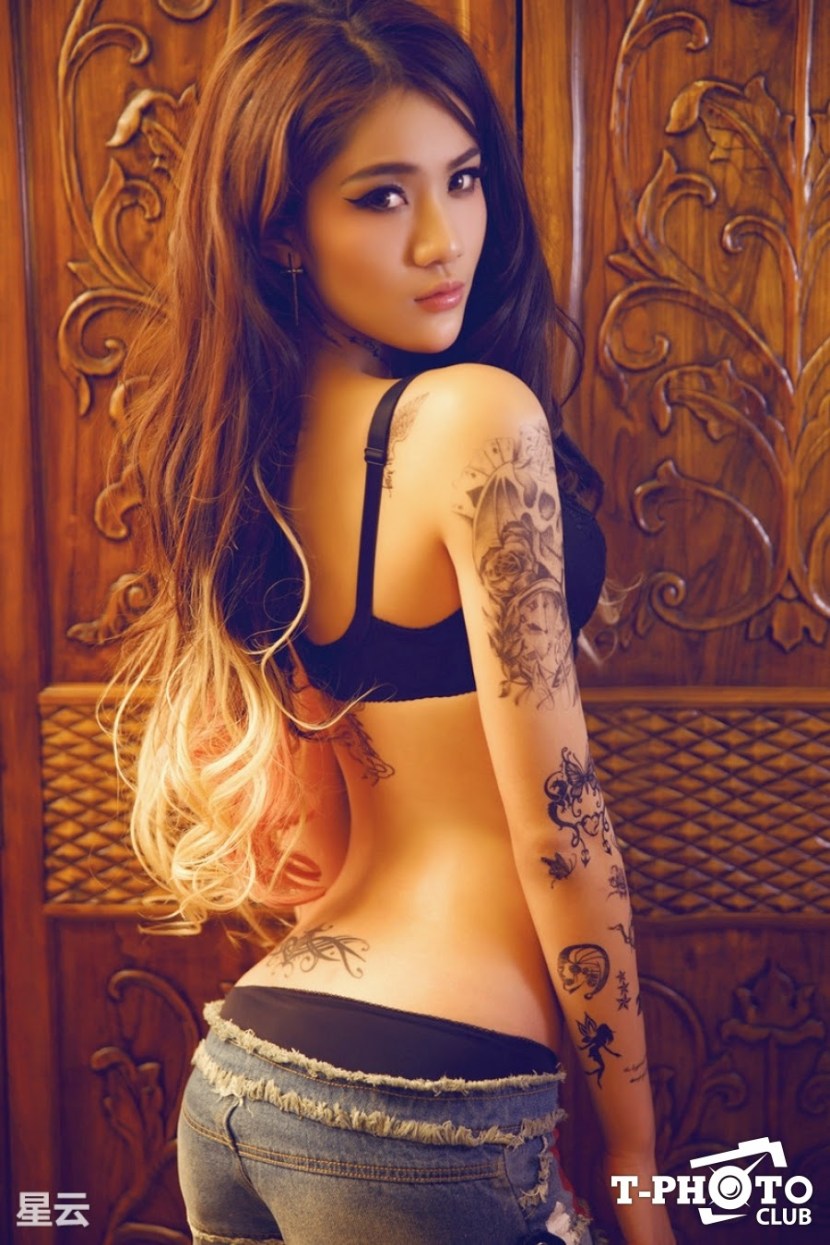 Tattooed Asian