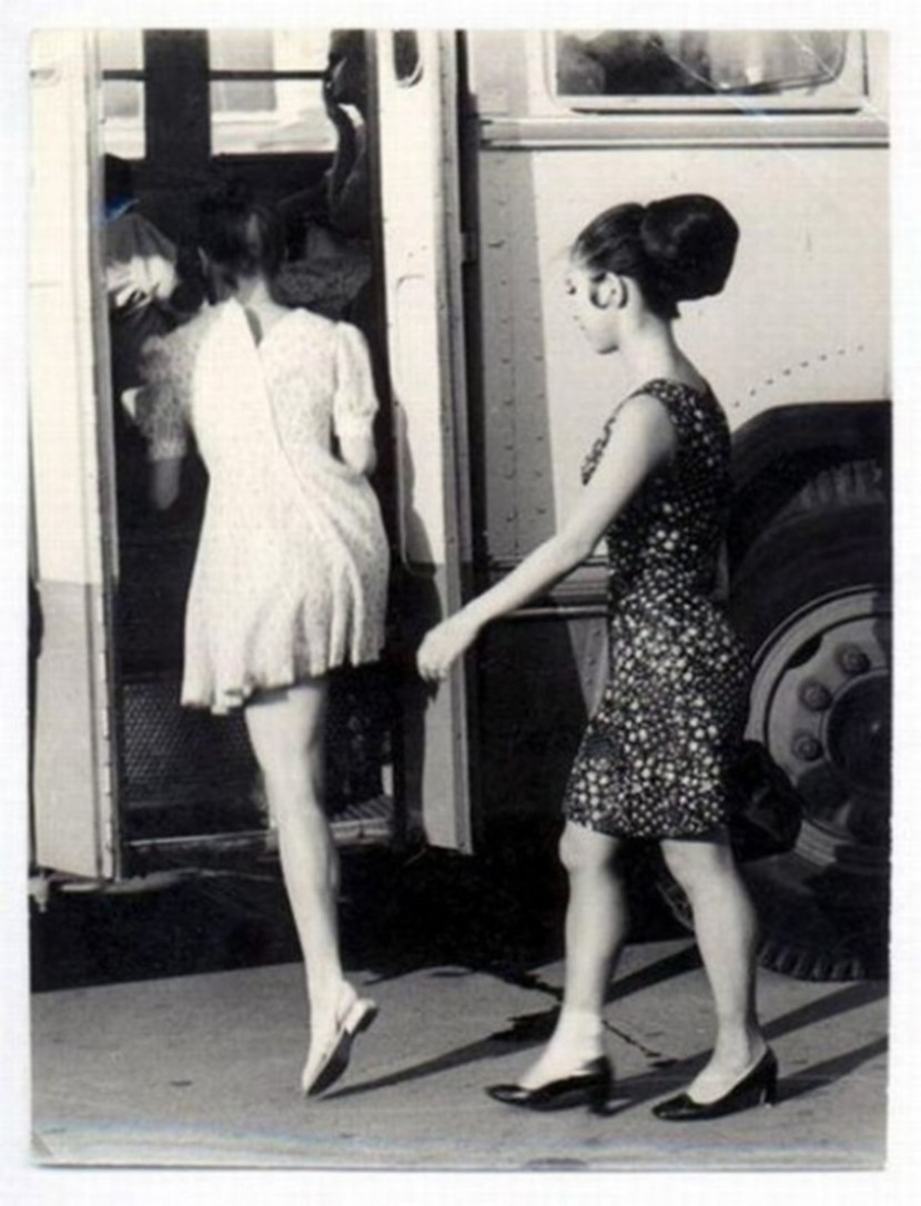 Girls of the Soviet era